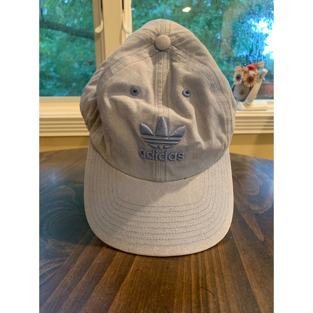 Light Blue Adjustable Adidas Hat